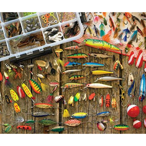 Fishing Lures 1,000 Piece Puzzle
