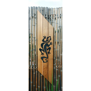 West Coast Fence Art - Gecko