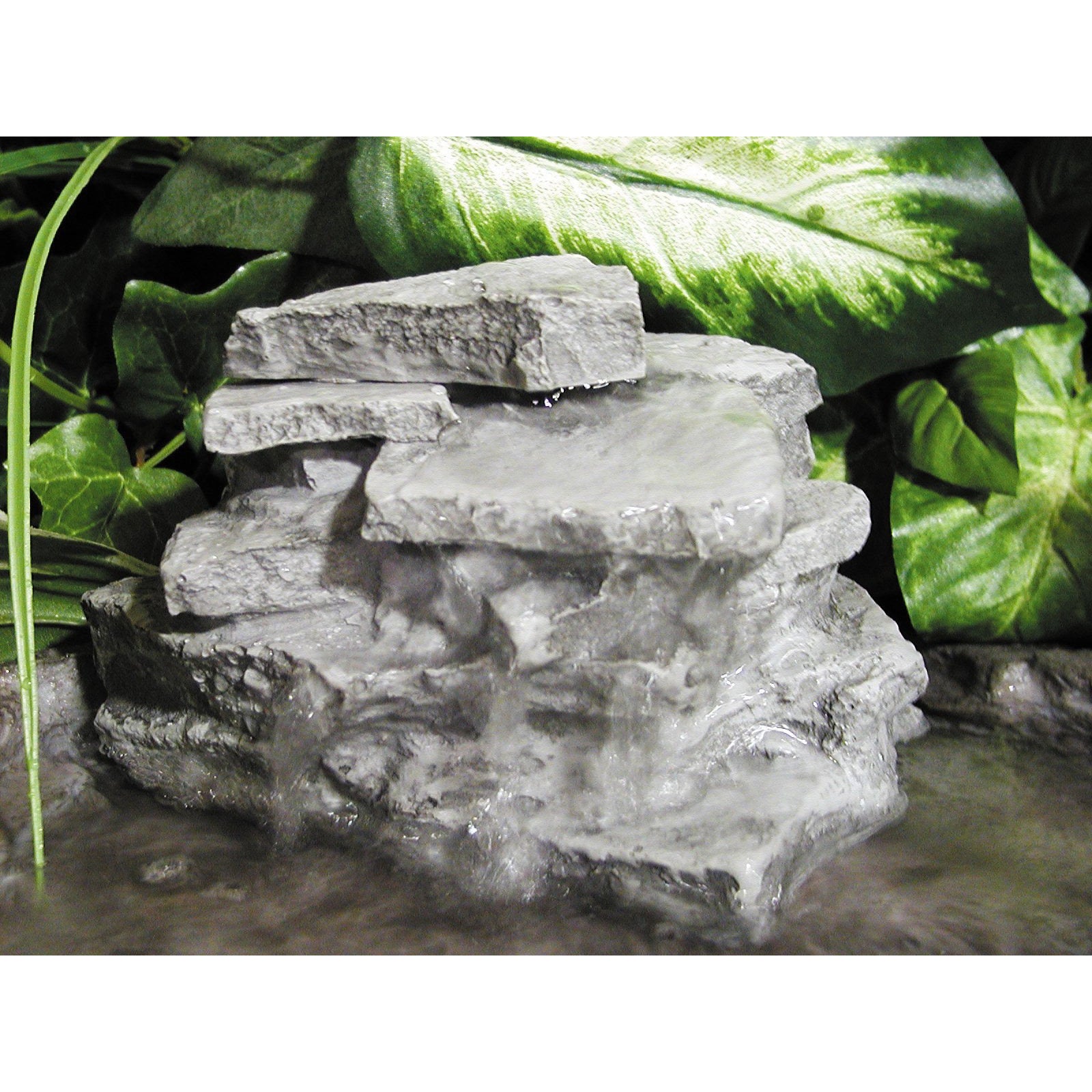 Layered Waterfall Rock